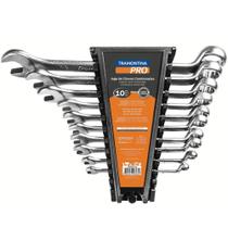 Jogo de chave combinadas 6 a 22 mm 10 peças em aço cromo vanádio Jogo de chave combinadas 6 a 22 mm 10 peças em aço cromo vanádio