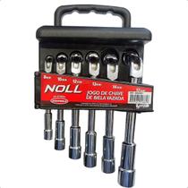 Jogo De Chave De Biela Vazada 6 Peças 8 a 17mm Noll