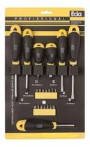 Jogo De Chave De Fenda C/ 21 Pçs 9qp