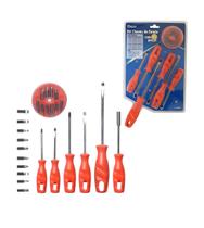 Jogo de Chave de fenda com bits e adaptador com 16 peças Western Jogo de Chave de fenda com bits e adaptador com 16 peças Western
