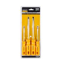 Jogo de Chave de Fenda e Philips 4 Peças Graff Vantage