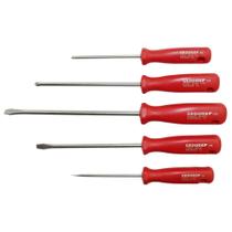 Jogo De Chave De Fenda E Phillips Com 5 Peças - R38001005 - Gedore Red