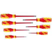 Jogo de chave de fenda e phillips isoladas com 7 peças - VDE 2170