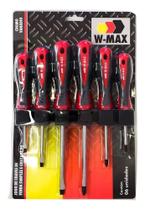 Jogo De Chave de Fenda / Philips 6 Peças Wurth Cromo Vanádio