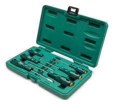 Jogo De Chave De Fenda/phillips 6 Peças Sata 1/8x3 A 1/4x5 - Jogo De Chave De Fenda/phillips 6 Peças Sata 1/8x3 A 1/4x5 -