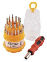 Jogo de chave de precisao 30 com pecas western ref. cel-10 Jogo de chave de precisao 30 com pecas western ref. cel-10