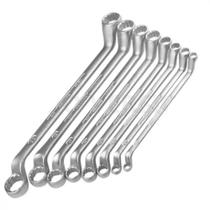 Jogo de chave estrela 6 a 22 mm aço cromo vanádio com 8 peças - 2 - 8M Jogo de chave estrela 6 a 22 mm aço cromo vanádio com 8 peças - 2 - 8M
