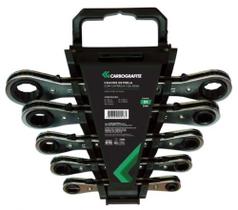 Jogo de chave estrela carbografite c/catraca 5pcs 305a