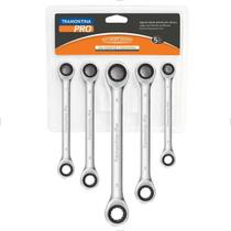 Jogo de chave estrela Catraca 8 a 19mm 5pçs 44634/505 Tramontina Jogo de chave estrela Catraca 8 a 19mm 5pçs 44634/505 Tramontina