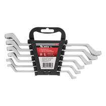 Jogo de chave estrela, cromo vanadio, cromo fosco, 6-17mm, 6pcs // mtx