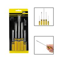 Jogo De Chave Fenda E Philips Com 5 Peças