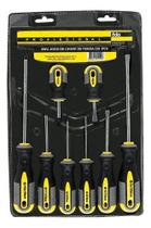 Jogo De Chave Fenda E Philips Com 8 Peças 8wu Eda