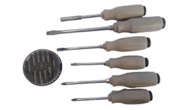 Jogo de Chave Fenda e Philips com Adaptador e BITS