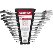 Jogo de Chave Fixa 06 a 32mm com 12 Peças - R05125012 - 3365212 - GEDORE RED