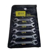 Jogo De Chave Fixa 10x11 A 18x19 (5 Peças) - Dtools Jogo De Chave Fixa 10x11 A 18x19 (5 Peças) - Dtools