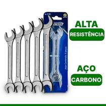 Jogo De Chave Fixa 6 A 15 Mm 5 Peças D-05 Western