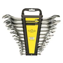 Jogo de Chave Fixa 6 a 32mm Profissional 12 Peças Crv