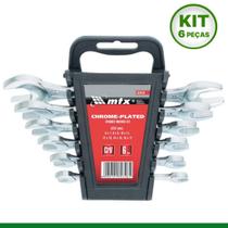 Jogo De Chave Fixa 6Mm x 17Mm 6 Peças Mtx