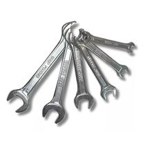 Jogo De Chave Fixa Boca 6 A 17mm Com 6 Peças