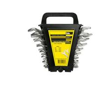 Jogo de chave fixa com 6 peças 6-17mm - bandeja 8AQ - Eda Jogo de chave fixa com 6 peças 6-17mm - bandeja 8AQ - Eda