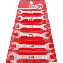 Jogo de chave fixa com 6 peças 6 a 17mm - Nove 54