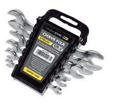 Jogo de chave fixa com 8 peças CR-V - Tradestar