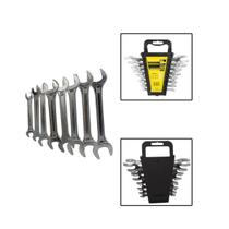 Jogo De Chave Fixa De Aço C/ 8 Peças 6 a 22mm Jogo De Chave Fixa De Aço C/ 8 Peças 6 a 22mm