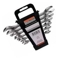 Jogo de Chave Fixa Em Aço Carobono Cromado - STARFER