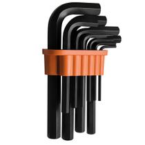 Jogo de Chave Hexagonal 1/8" a 9/16" 10 Peças Tramontina 44420210 Jogo de Chave Hexagonal 1/8" a 9/16" 10 Peças Tramontina 44420210