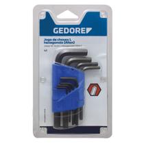 Jogo de Chave Hexagonal 2 a 10mm Gedore 10 Peças