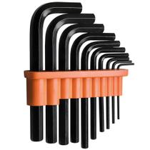Jogo de Chave Hexagonal 2 a 10mm Tramontina Pro 10 Peças Jogo de Chave Hexagonal 2 a 10mm Tramontina Pro 10 Peças