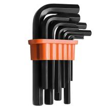 Jogo de Chave Hexagonal 3 a 14mm Tramontina 10 peças 44400210 Jogo de Chave Hexagonal 3 a 14mm Tramontina 10 peças 44400210