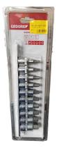 Jogo De Chave Hexagonal Allen 1/2 5 A 17mm Com 10 Pecas Jogo De Chave Hexagonal Allen 1/2 5 A 17mm Com 10 Pecas