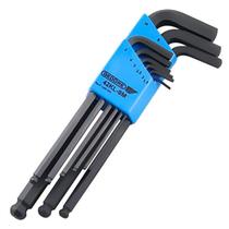 Jogo de Chave Hexagonal Allen Abaulada Longa 1,5 à 10 MM com 9 Peças GEDORE Jogo de Chave Hexagonal Allen Abaulada Longa 1,5 à 10 MM com 9 Peças GEDORE