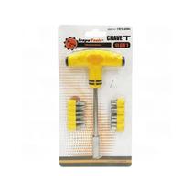 Jogo De Chave Tipo T Com 11 Pontas em 1