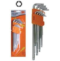 Jogo de Chave Tork Bestfer 9 peças