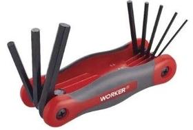 Jogo de chave torx 8pcs canivete worker