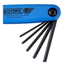 Jogo De Chave Torx Canivete 8 Pçs T6 A T25 43txscl-8 Gedore 024660