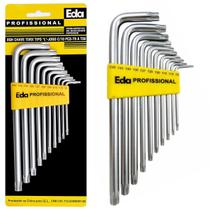 Jogo de chave Torx com 10 peças T9 a T50 8QH