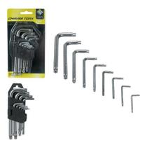 Jogo De Chave Torx Com 9 Peças T10 À T50 - House Tools