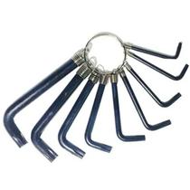 Jogo De Chave Torx Curta 9 Peças T10 A T50 Sparta