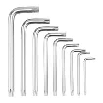 Jogo de Chave Torx Curta, Acabamento Acetinado, Cromo Vanadio, T10-t50, 9pcs // Mtx Jogo de Chave Torx Curta, Acabamento Acetinado, Cromo Vanadio, T10-t50, 9pcs // Mtx