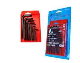 Jogo De Chave Torx Estrela C/ Furo 9 Peças Cr-v T10 Ao T50 Jogo De Chave Torx Estrela C/ Furo 9 Peças Cr-v T10 Ao T50