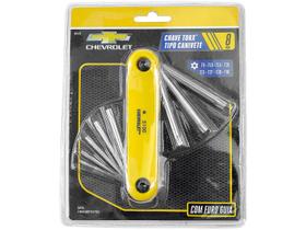 Jogo de Chave Torx Etilux - GM5100 8 Peças Jogo de Chave Torx Etilux - GM5100 8 Peças