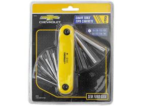 Jogo de Chave Torx Etilux - GM5101 8 Peças