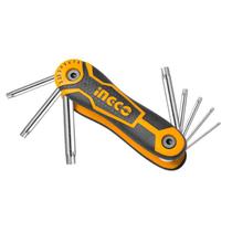 Jogo de Chave Torx Longa Canivete INGCO Jogo de Chave Torx Longa Canivete INGCO