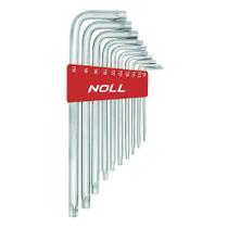 Jogo De Chave Torx Longa T9 A T50 Com 10 Pçs