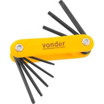 Jogo de Chave Torx Reta T9 a T40 vtx2 Com 8 Peças - 35.73.109.040 - ECCOFER Jogo de Chave Torx Reta T9 a T40 vtx2 Com 8 Peças - 35.73.109.040 - ECCOFER