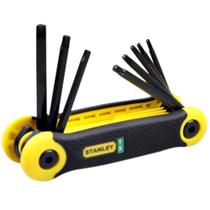 Jogo De Chave Torx Stanley 69-266 - 8 Peças, Tipo Canivete