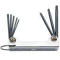 Jogo de chave torx t/ canivete com 08 pç t9 a t40 8ji Eda